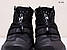 Чоловічі кросівки Nike Air Huarache Gripp Black (чорні) модні повсякденні кроси KS 1353 Найк vkross, фото 4