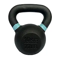 Гиря чавунна WCG 10 кг Гантелі, гирі, штанги і диски спортивна