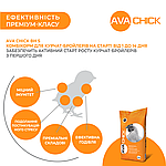 Комбікорм для курчат бройлерів стартовий AVA Chick BHS. Фасовка 25 кг., фото 4