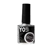 Фарба для стемпинга Yo!Nails STAMP №3, Срібло, 8 мл