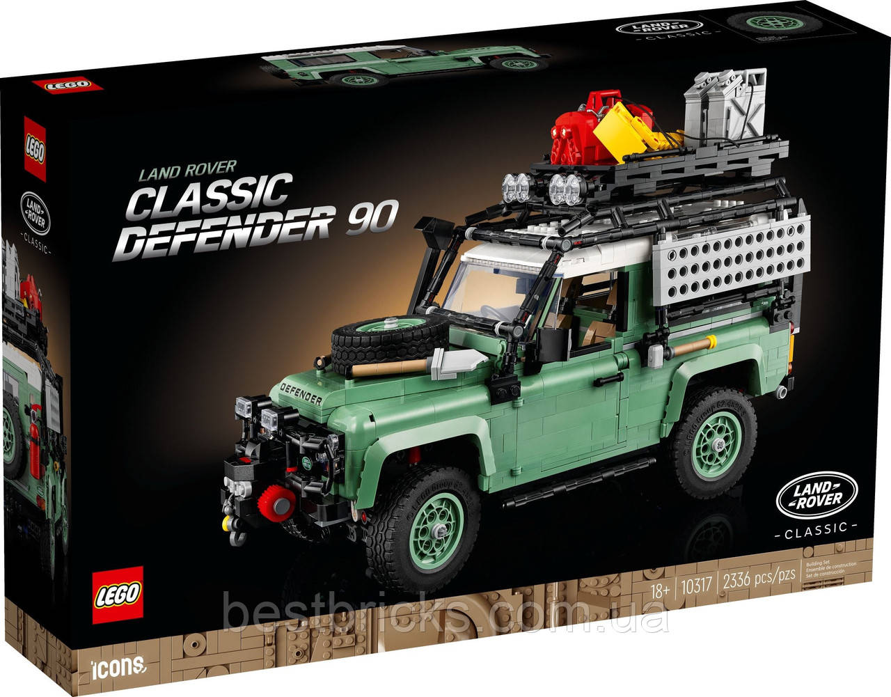 Lego Creator Expert Land Rover Classic Defender 90 10317, фото 1