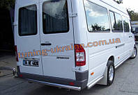 Дополнительные трубы (сосиски) короткая база Short D70 на Mercedes Sprinter 2006