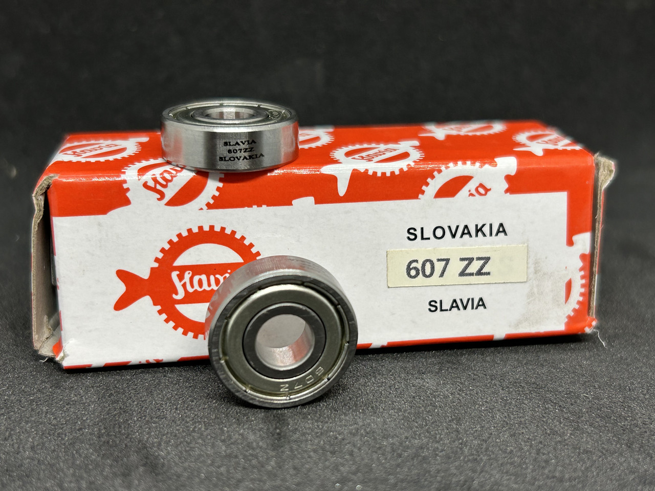 Підшипник 607 ZZ, 80017 (7*19*6) Slavia Slovakia Original, фото 1