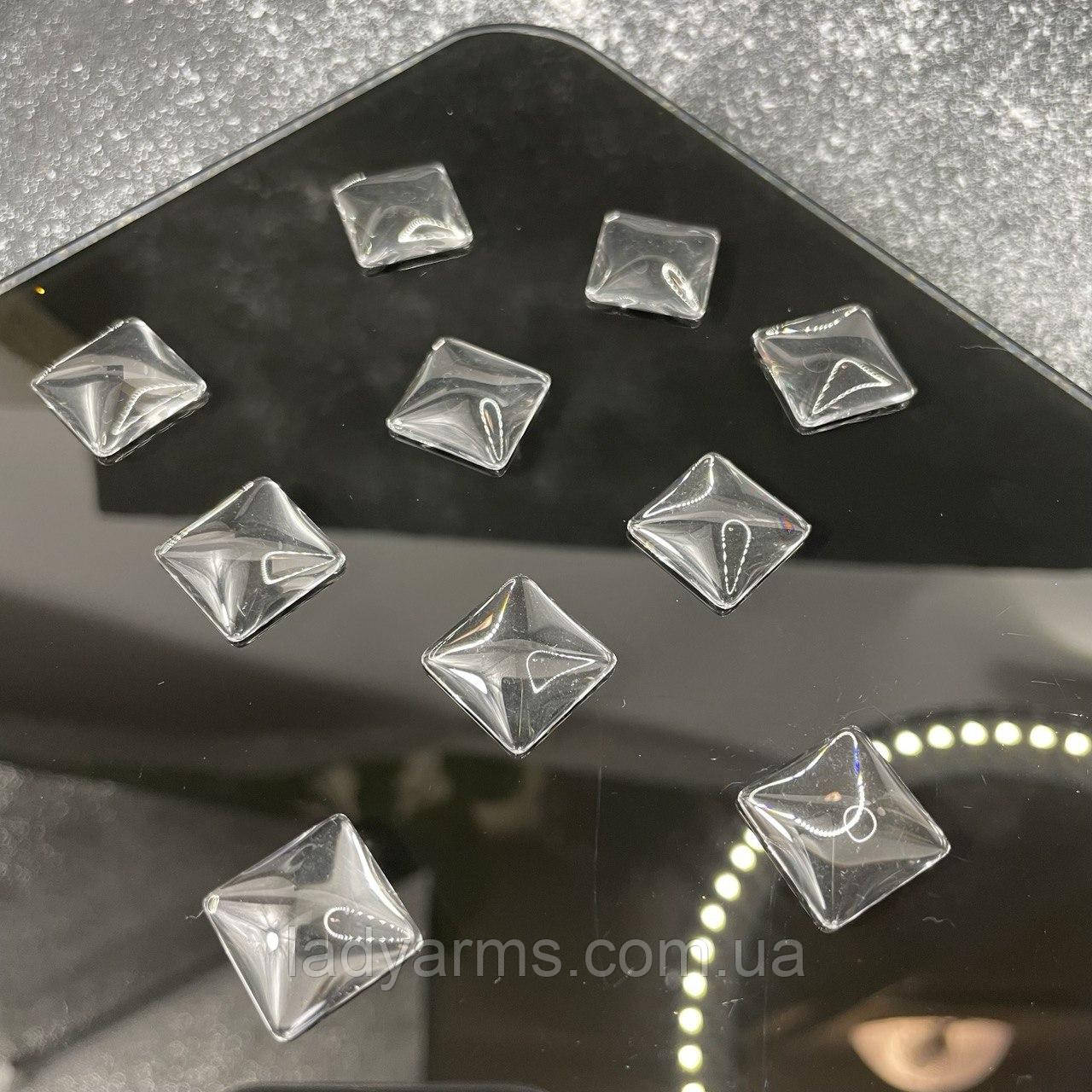 034 Кристали для палітр (набір 5 шт.) квадрат