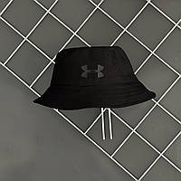 Панама Under Armour коттоновая мужская женская Панамка Андер Армор черная