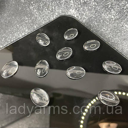 035 Кристали для палітр (набір 5 шт.) овал, фото 1