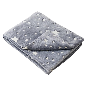 Плед дитячий, що світиться в темряві RIAS 160х125 см Grey (3_02806)