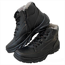 Черевики чоловічі зимові штучна шкіра