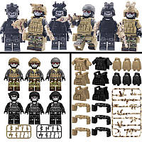 Фигурки украинских военных SWAT армия спецназ BrickArms альфа КОРД для Лего Lego
