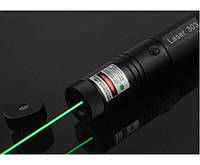 Лазерна указка зелений лазер Laser 303 green з насадкою