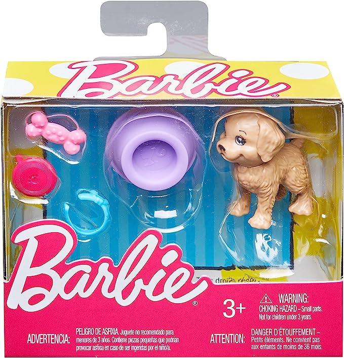 Barbie Accessories Барбі Міні Pet Цуценя Аксесуари FHY70