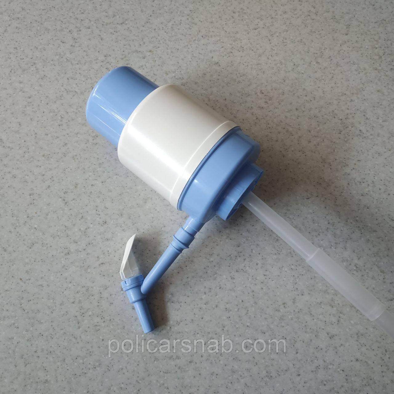 Помпа механическая съемная ручной насос для воды на бутыль 19 литров со ...