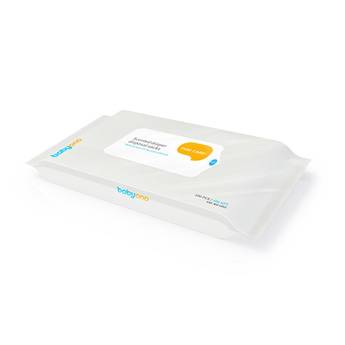 Пакетики ароматизированные Babyono для использованных подгузников 100 шт - фото 3 - id-p1644070200