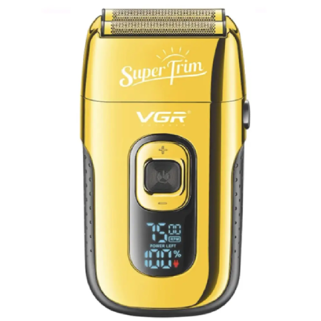 Професійний шейвер VGR Foil Shaver Super Trim Gold (V-332-Go), фото 1