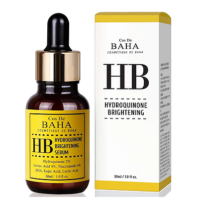 Сироватка для боротьби з пігментацією Cos De BAHA HB Hydroquinone Brightening Serum 30 ml