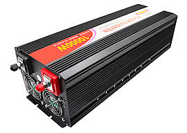 Інвертор із чистою синусоїдою PS-10000W 48 DC - 230 AC, перетворювач напруги, фото 2