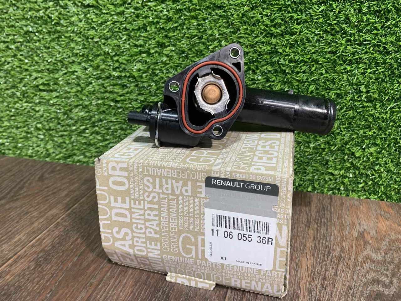 Корпус термостата (термостат) 1.5 DCI Renault Kangoo 2 (2008-2020) Оригінал Рено Кенго 110605536R