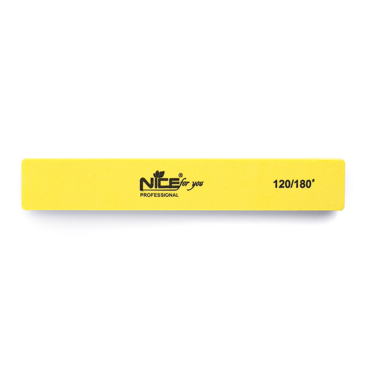 Баф прямокутний Nice for you 120/180 Жовтий