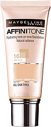Тональна основа для обличчя Maybelline New York Affinitone Досконалий тон, No 16, 30 мл