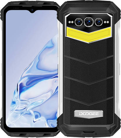 DOOGEE S100 PRO 12/256Gb Night Vision+Прожектор Silver Гарантія 1 рік, фото 1