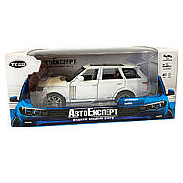 Машинка металева дитяча Range Rover, Рендж Ровер, білий, Автоексперт, 1:32, звук, світло, інерція, відкриваються двері багажник, фото 8