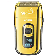 Професійний шейвер VGR Foil Shaver Super Trim Gold (V-332-Go)
