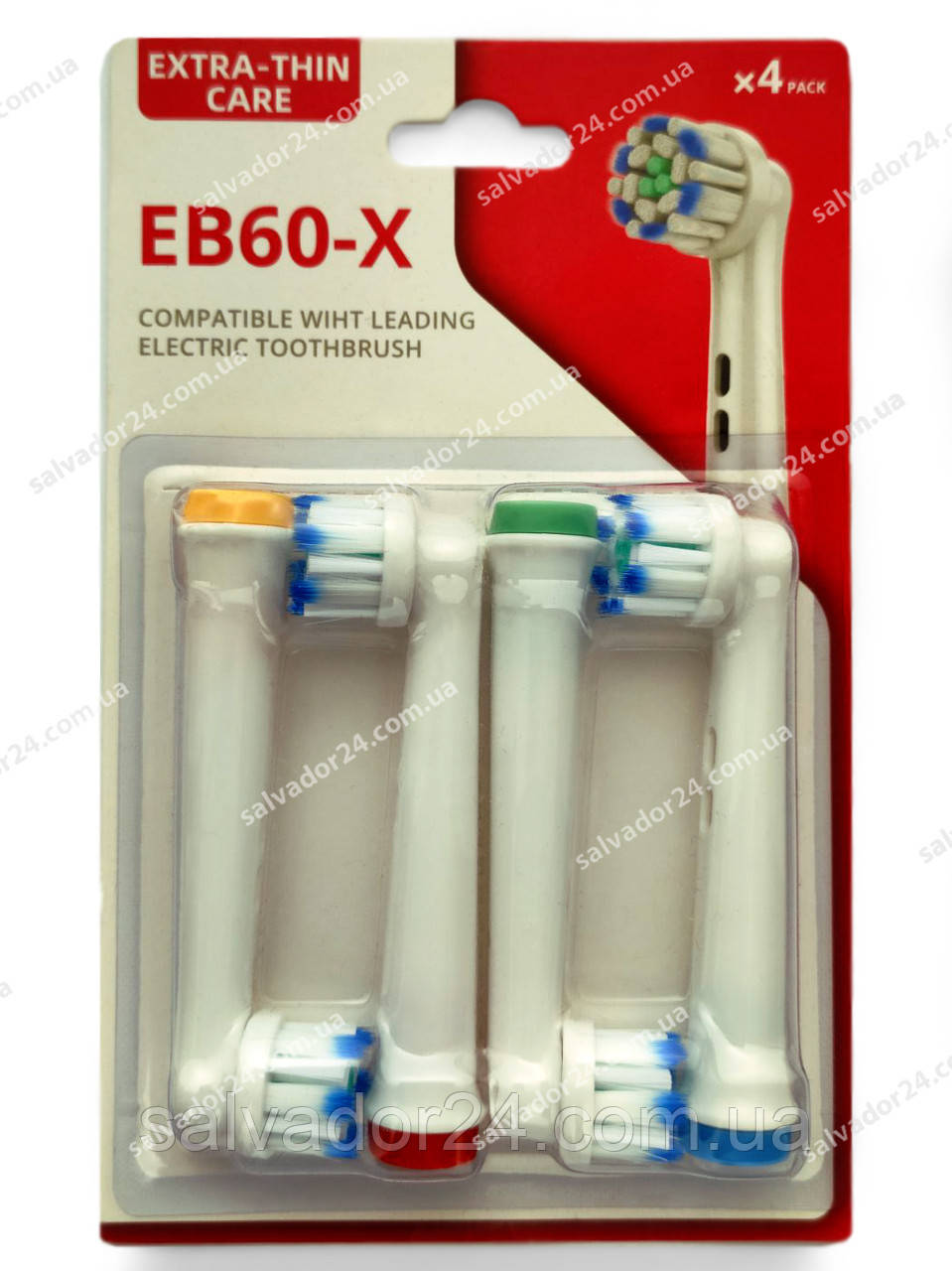 Змінні насадки для щітки Oral-B Sensitive EB60-X 4 шт.
