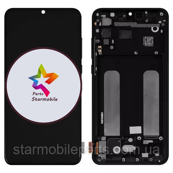 Дисплей Xiaomi Mi 9 Lite l M1904F3BG с сенсором и рамкой чорний, Original (PRC)| модуль, фото 1