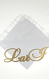 Кутник в конверт для виписки з пологового з потрійним мереживом для новонароджених 80х80 см Lari Білий, фото 2