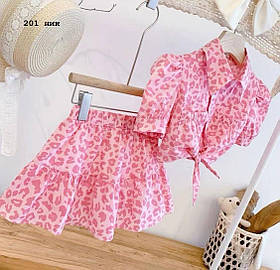 Дитячий костюм для дівчинки спідничний 201 Нік