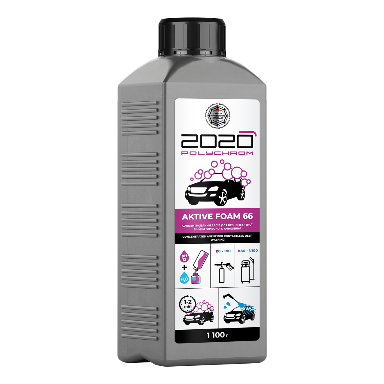 POLYCHROM 2020 Активна піна глибокого очищення “ACTIVE FOAM 66”, 1.1 кг, фото 1