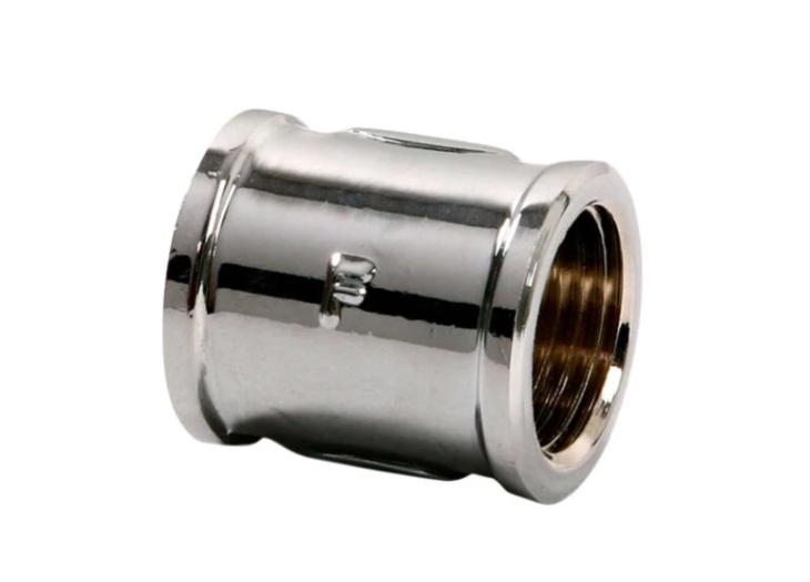 Муфта хромована 3/4" FERRO, фото 1