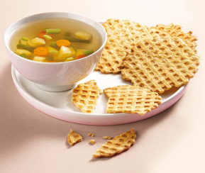 Печиво солоник Угорський тонкі хрусткі вафлі кругле солоне печиво з сиром до пива закуска 2.7 кг TONIYA