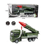 Спецтехніка машинка Simulation Series Truck Model Військова техніка інерційна 1:36 (510 A-13)