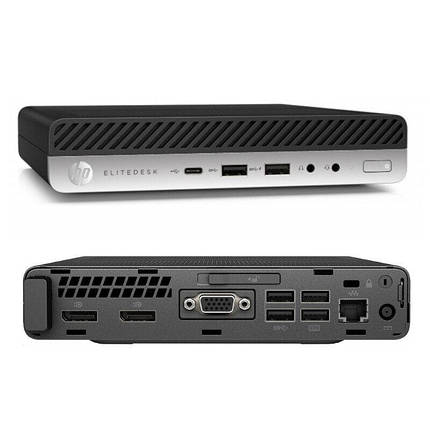 Б/в Неттоп HP EliteDesk 800 G3 Desktop Mini Business PC| Core i5-7500T| 8 GB RAM| 240 GB SSD, фото 1