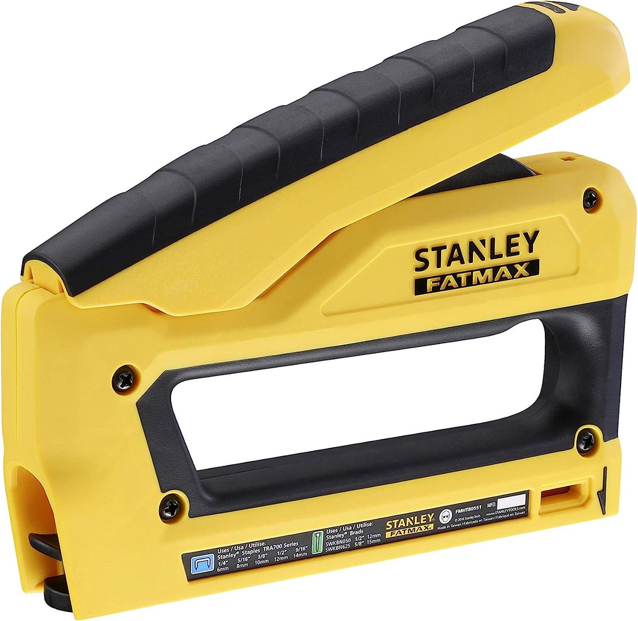 Степлер Меблевий Для Скоб та Цвяхів STANLEY FatMax (FMHT0-80551)