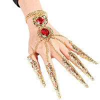 Индийский свадебный браслет, Слейв браслет, Индийские украшения, Украшение в восточном стиле на руку