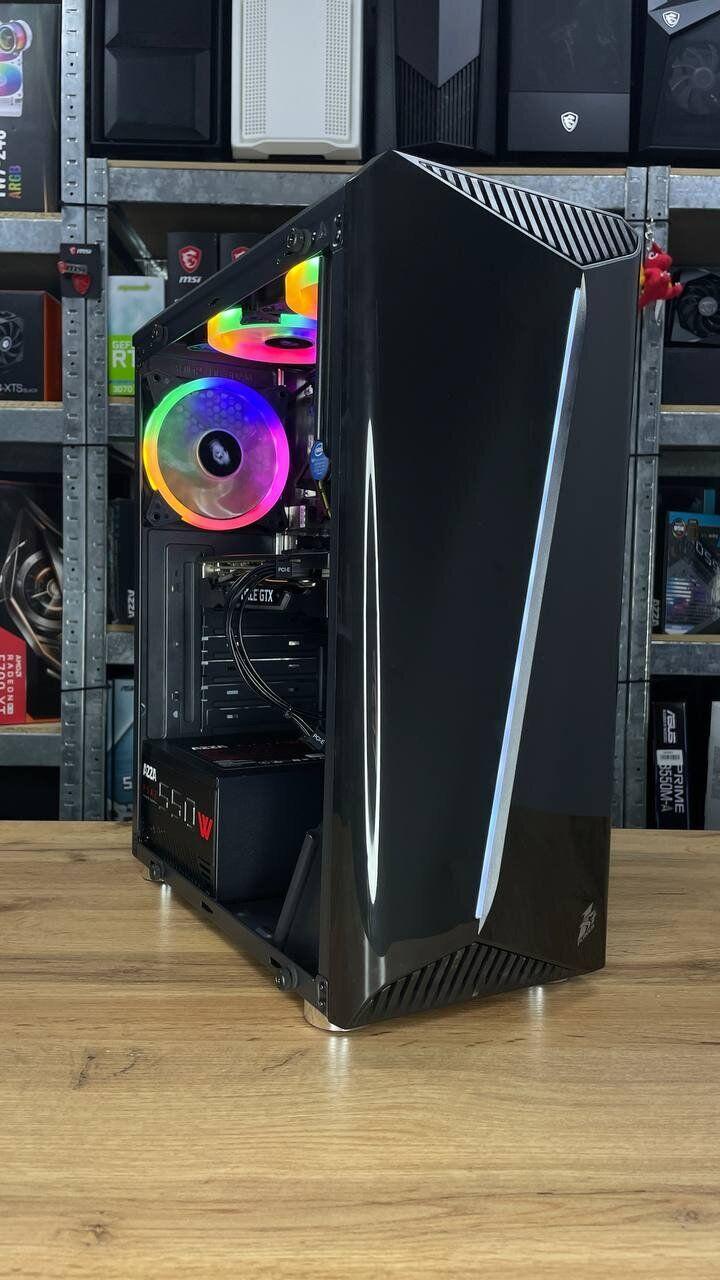 Б/в Ігровий ПК 1stPlayer Black window MT| Core i5-10400F| 16 GB RAM| 500 GB SSD| GeForce GTX 1660 Super 6GB