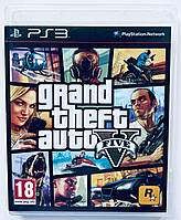 Grand Theft Auto V, Б/У, русские субтитры - диск для PlayStation 3