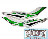 Пластик brooklyn ЕНДУРО SENKE SK250GY-5 аккумулятора боковой пара