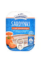 Консервовані сардини у томатному соусі Marinero 110 г/72 г Польща
