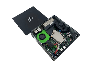 Б/в Комп’ютер Fujitsu Esprimo Q556| 2 USDT| 3 GB RAM| 8 GB DDR4| HD 530, фото 5