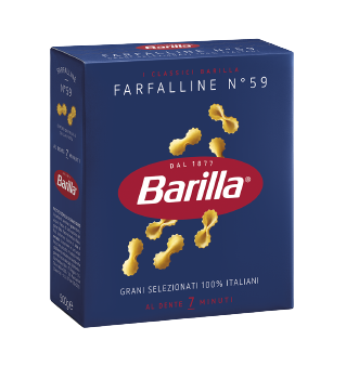 Макарони Barilla Farfalline №59 500гр, (16шт/ящ)