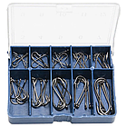 Набір гачків для риболовлі в коробці 10 розмірів (№ 3 - 12), фото 2