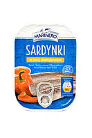Консервовані сардини в соусі з паприкою Marinero 110 г/55 г Польща
