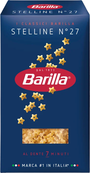 Макарони BARILLA Stelline №27 500г, 16шт/ящ