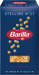 Макарони BARILLA Stelline №27 500г, 16шт/ящ