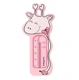 Термометр для води "Жирафік" Baby Ono Рожевий