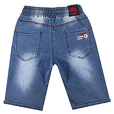 Бриджі джинсові підліткові для хлопців 146,152,158,164, фото 2