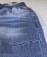 Бриджі джинсові підліткові для хлопців 146,152,158,164, фото 3